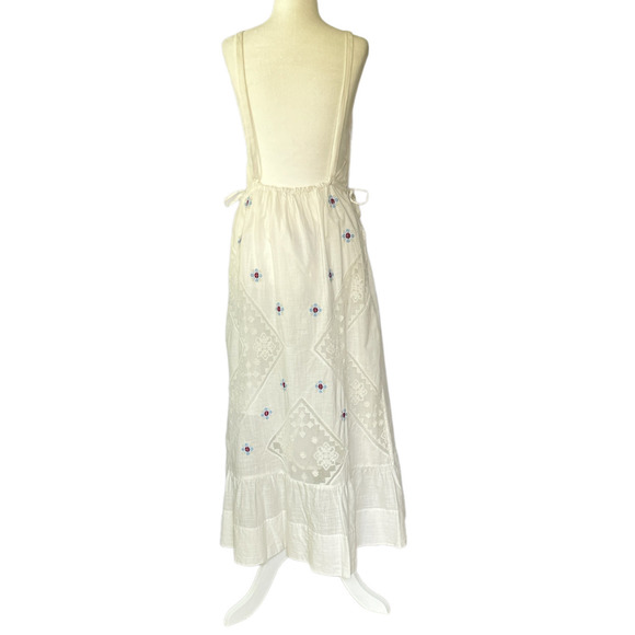 NEW Free People Dewdrop Maxi Dress White Ivory Floral Lace Size M NWT - Picture 4 of 16